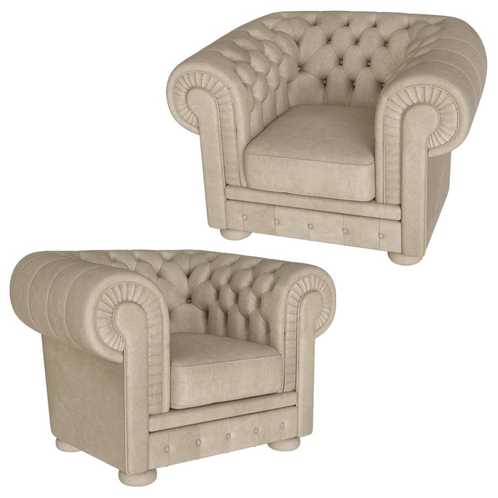 Doimo Salotti - Armchair Poltrona 3D Model