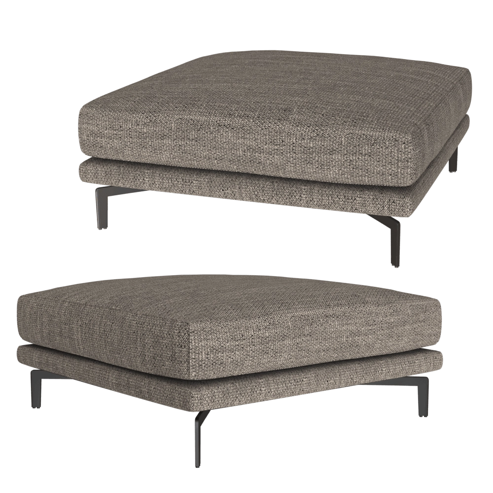 Doimo Salotti - Pouf  Gregory 102 3D Model