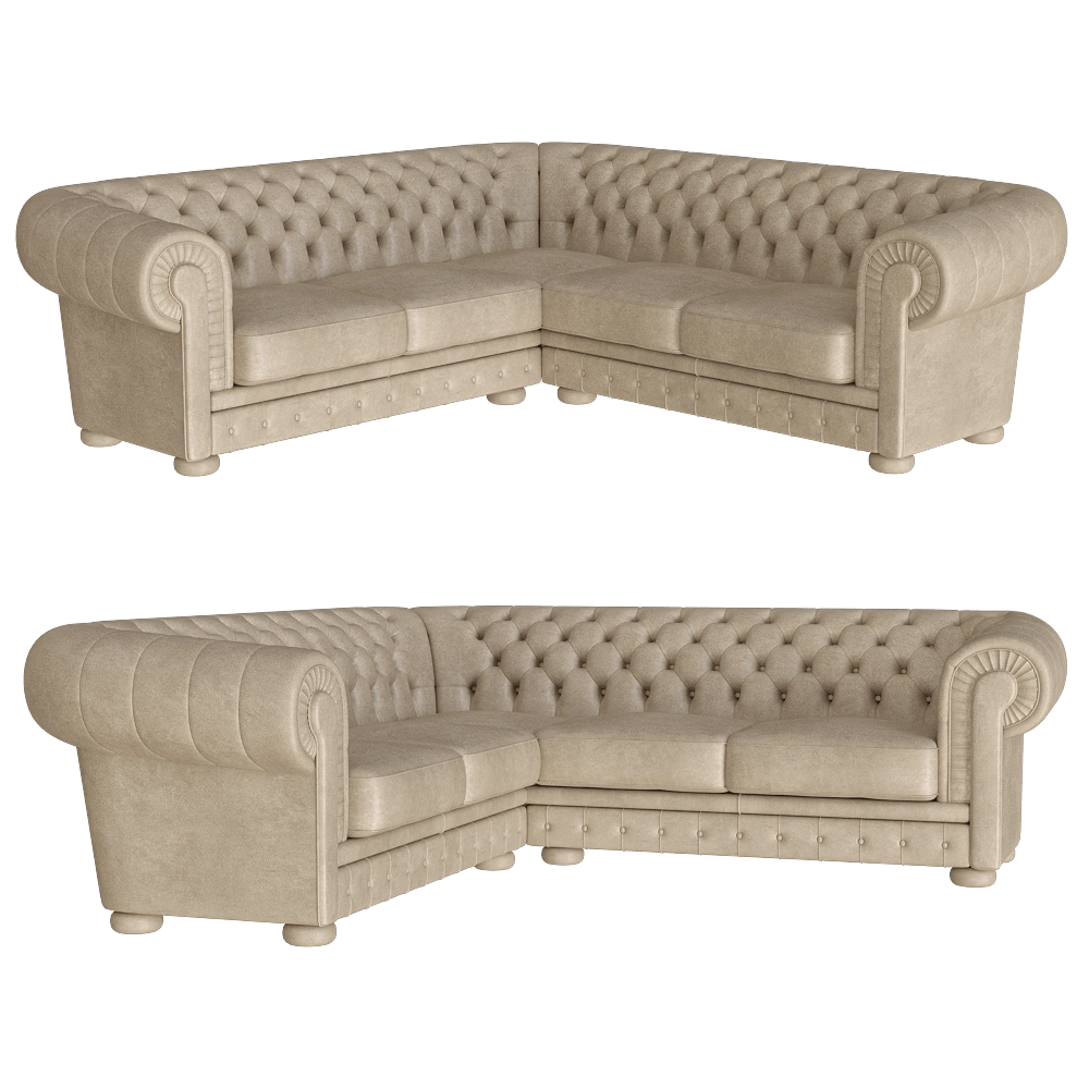 Doimo Salotti - Sofa Angolo 240 3D Model