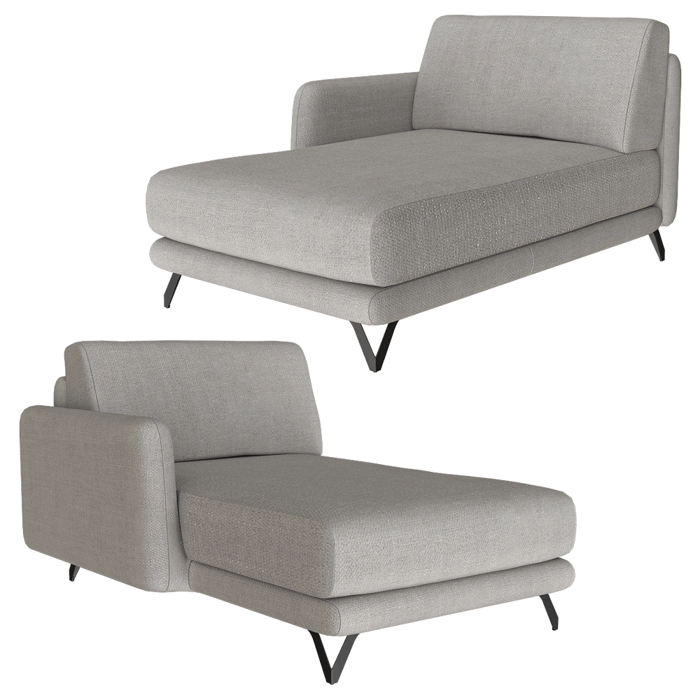 Doimo Salotti - Sofa Bristol Penisola 170 3D Model