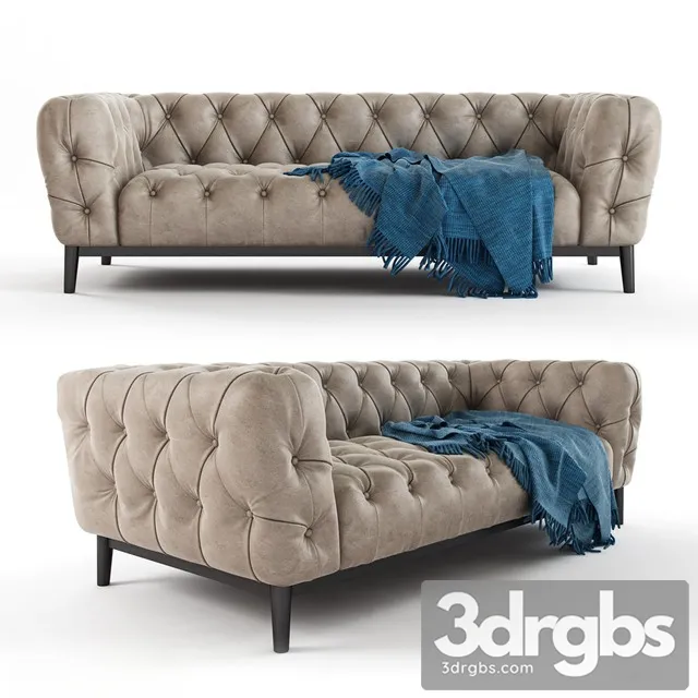Dokos Sofa 01 3D Model Free