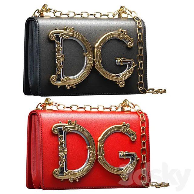 Dolce & Gabbana Dg Girls Mini Bag 3DModel