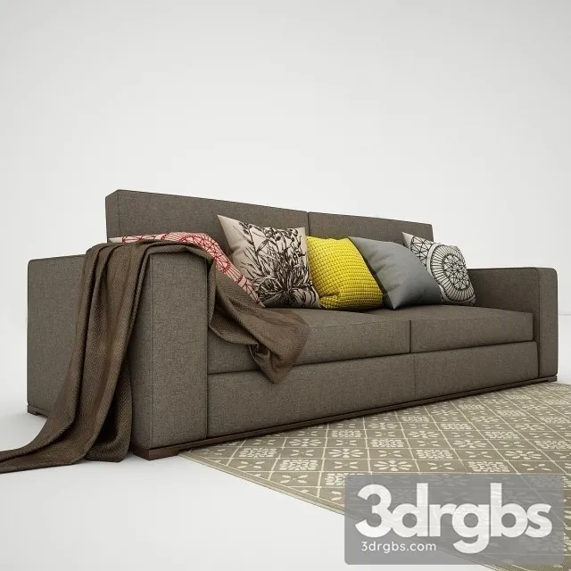 Dolce Sofa Bed 3D Model Free