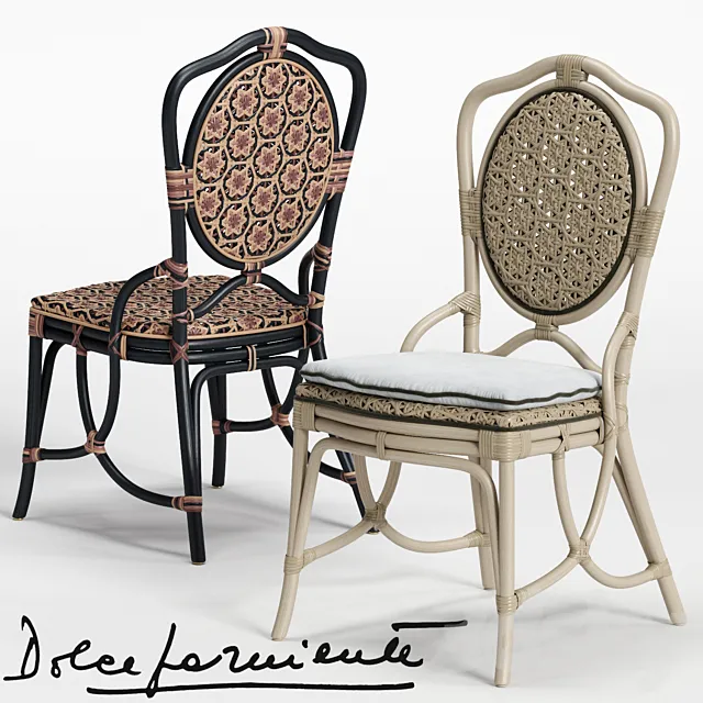 Dolcefarniente DAISY Chair 3D Model