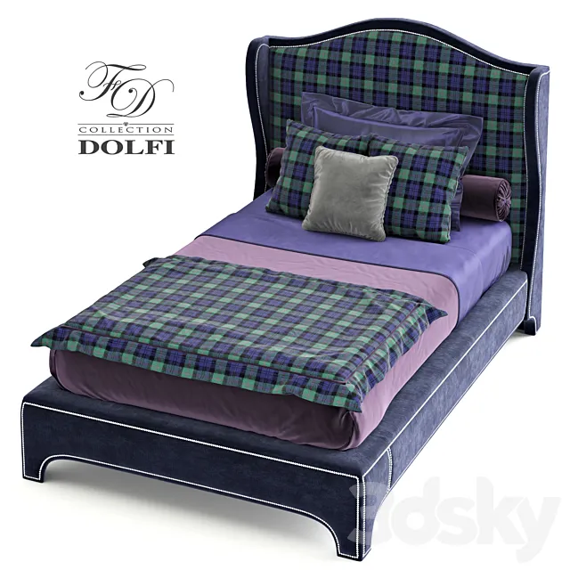DOLFI Bed William 3D Model