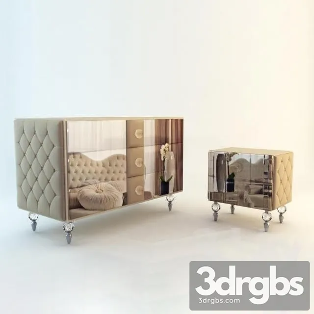 Dolfi Chest Of Drawers 3D Model Free