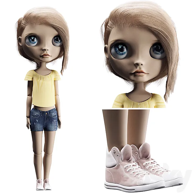 Doll 2 3DModel