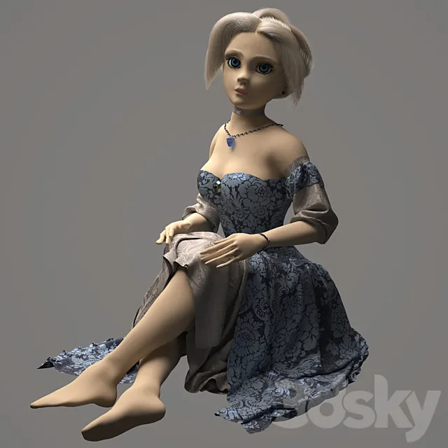 Doll "Anastasia" 3DModel