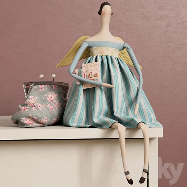 Doll tilde "Home Angel" from the collection 2014_2015 3DModel
