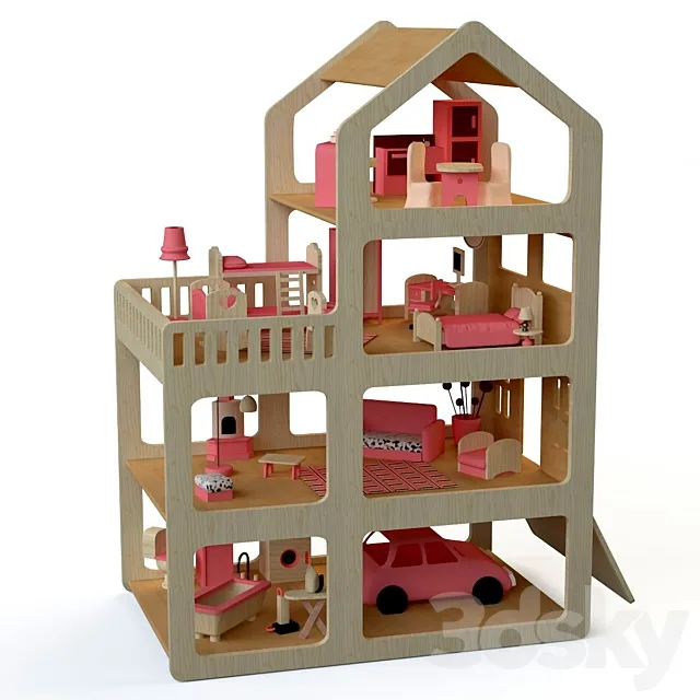 Dollhouse 3D Model