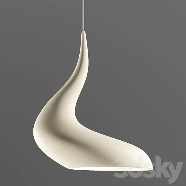 Dollop pendant by Ash Allen 3D Model