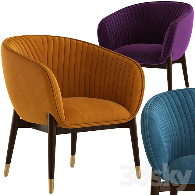 Dolly Lounge Chair 3D Model