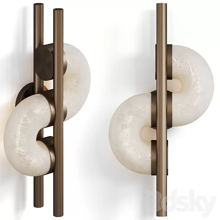 Dolly Wall Lamp 3D Model Free