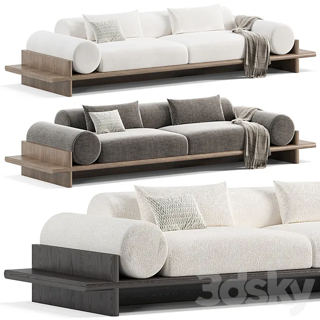 Dolmen Wade Sofa 3D Model
