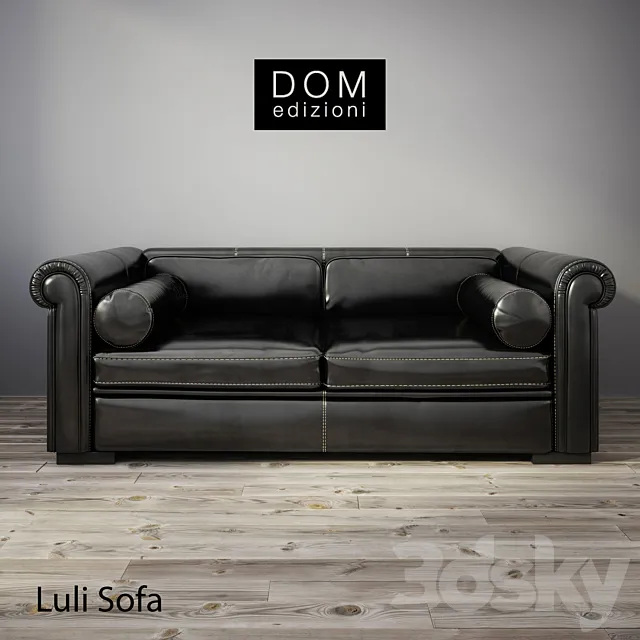 DOM edizioni. Luli Sofa 3D Model
