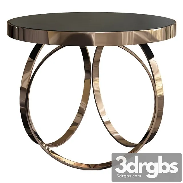 Dom Edizioni Ottoline Gueridon Chrome Side Table 3D Model Free
