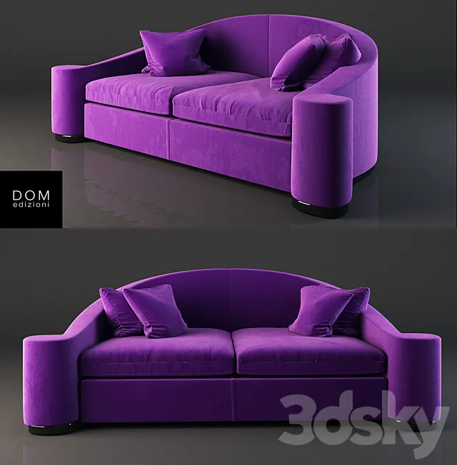 Dom Edizioni Sofa WINNIE 3D Model