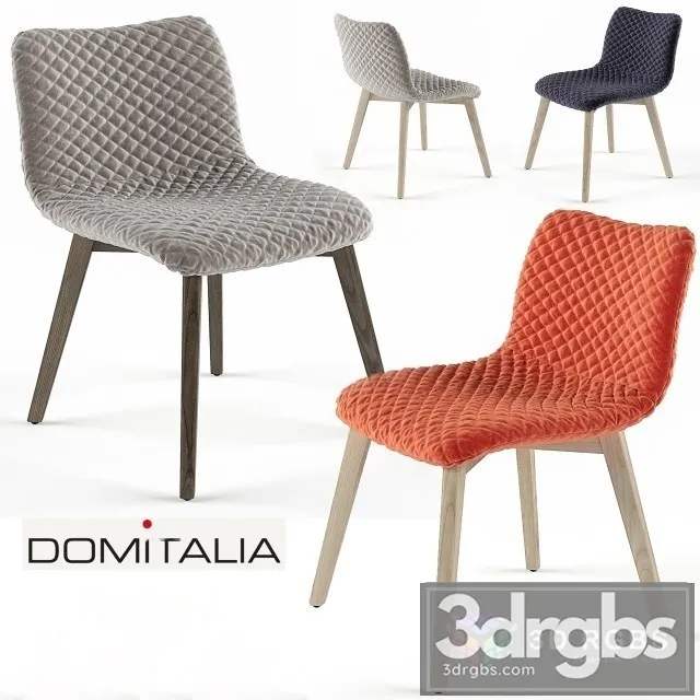 Dom Italy Chair 3D Model Free