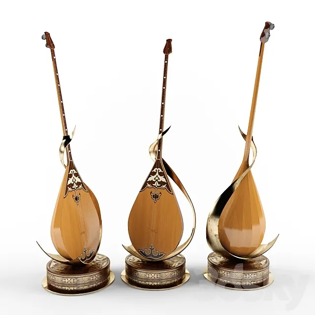 Dombra 3D Model