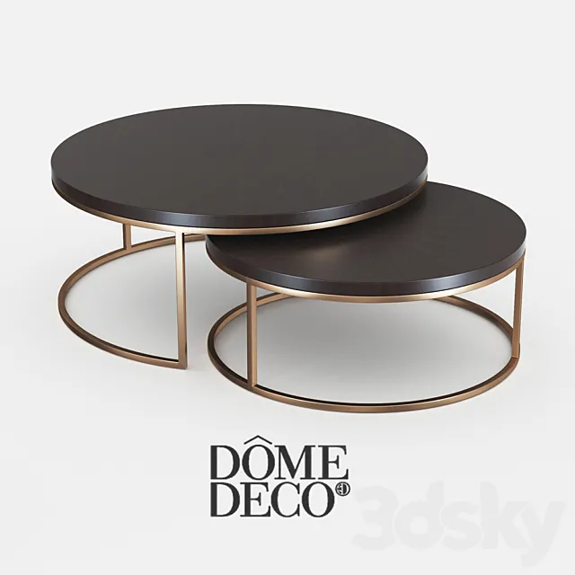 Dome deco coffee table 3DModel