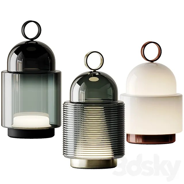 DOME NOMAD BROKIS Table Lamp 3D Model