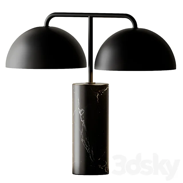 Domes Black Marble Table Lamp by Cb2 Exclusive Free Download