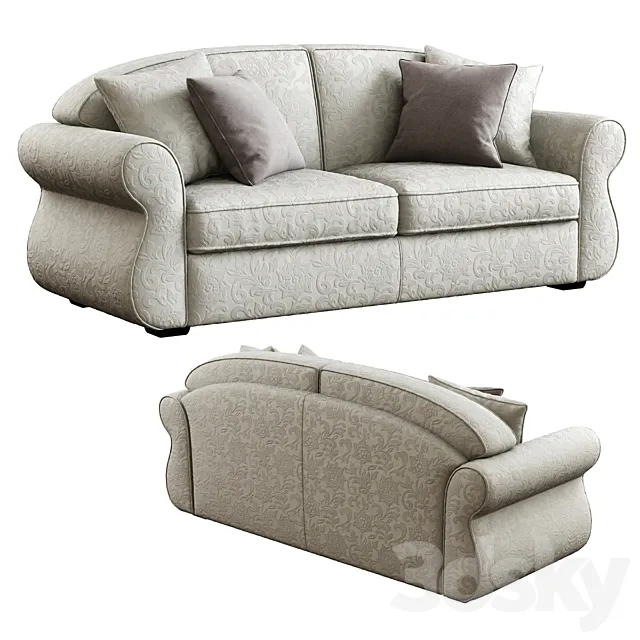 Domingo Salotti _ King Sofa 3DModel
