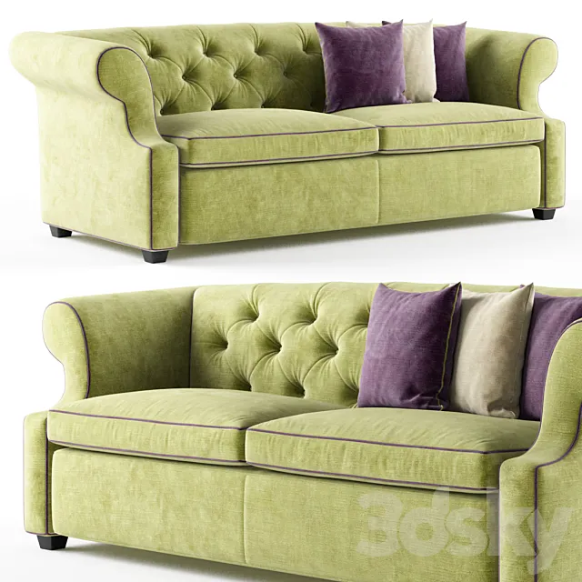 Domingo Salotti BENJAMIN sofa 3D Model