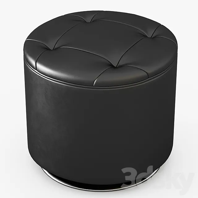 Dominic Swivel Ottoman 3DModel