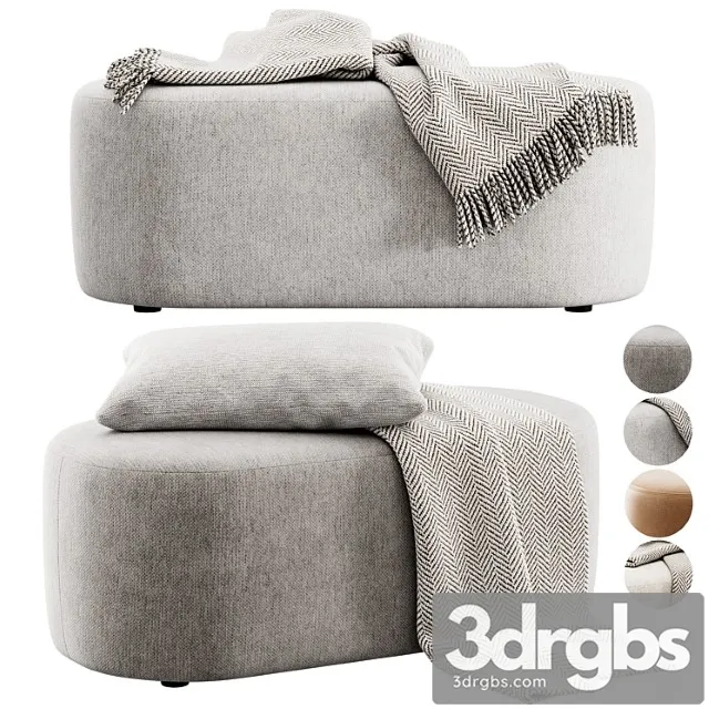 Domino Next Bench by Molteni C 3D Model Free