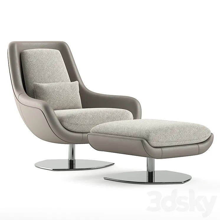 Domkapa Elba Armchair 3D Model Free