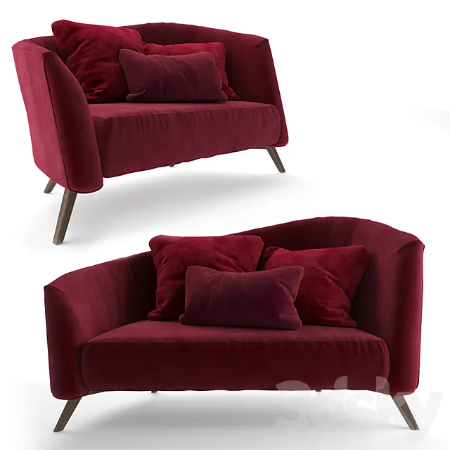 Domkapa Kristen Sofa Small 3D Model