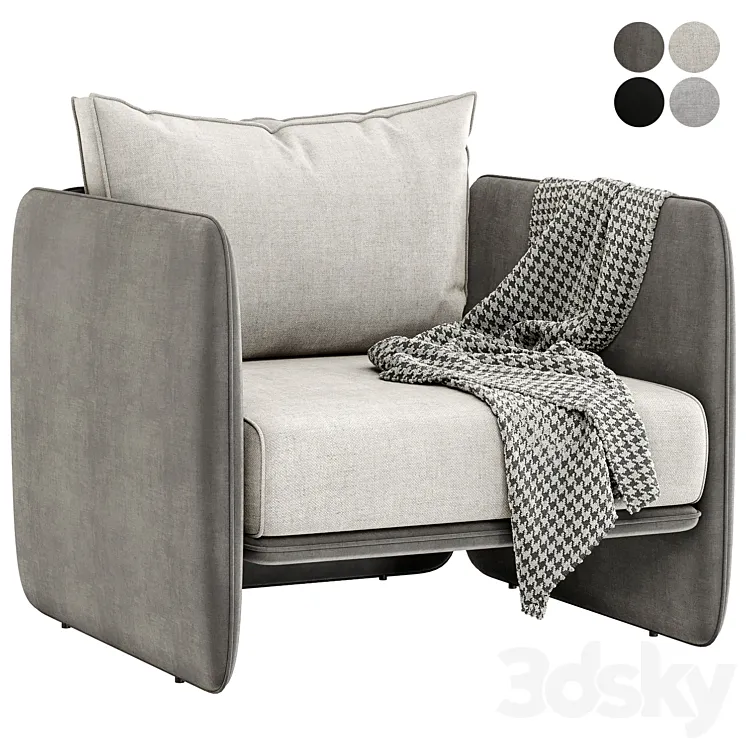 Domkapa Miller Armchair 3D Model Free