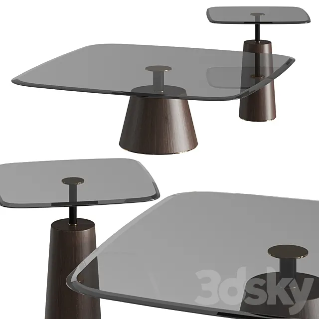 Domkapa Panton Coffee Tables 3DModel