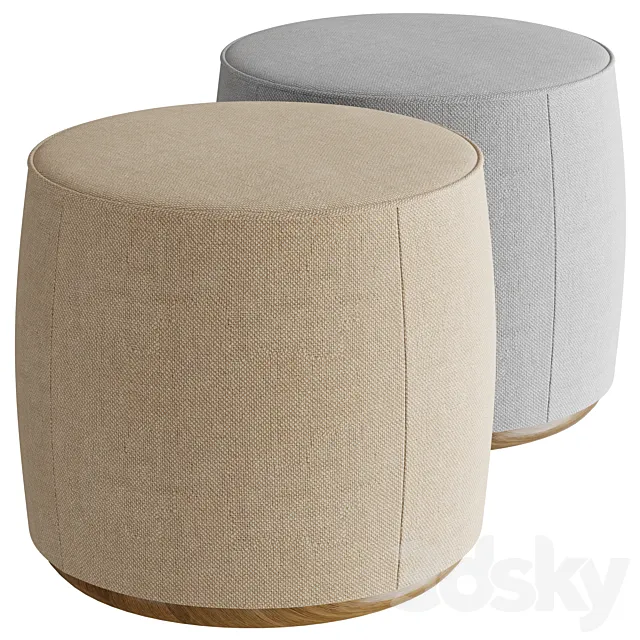 Domkapa RACHEL | pouf 3D Model