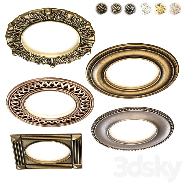 Domus recessed LED spotlight 3D Model