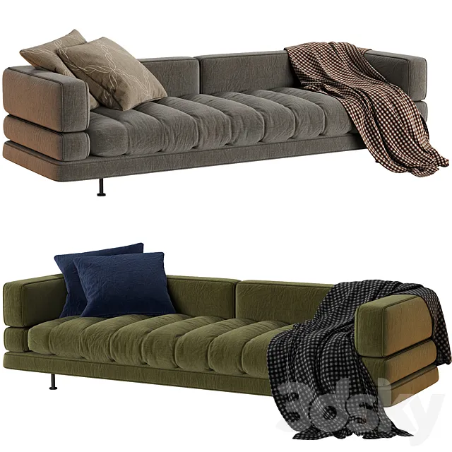 DOMUS Sofa By Turri 3DModel