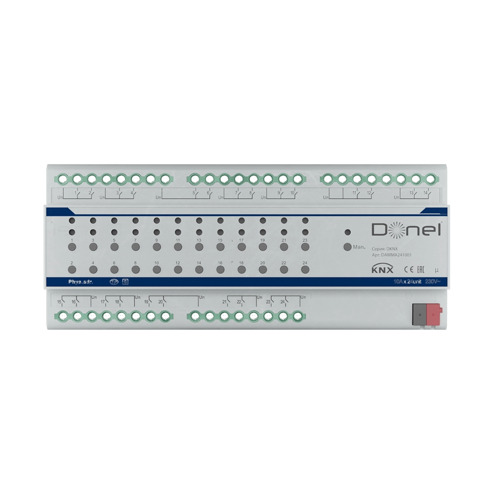 Donel  - KNX channel multifunction actuator DAMMA241001 3D Model