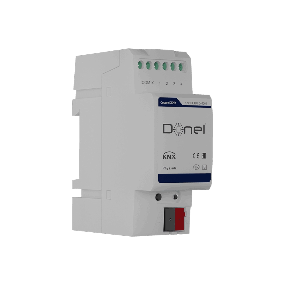Donel  - KNX channel multifunction actuator DCTBIF040001 3D Model