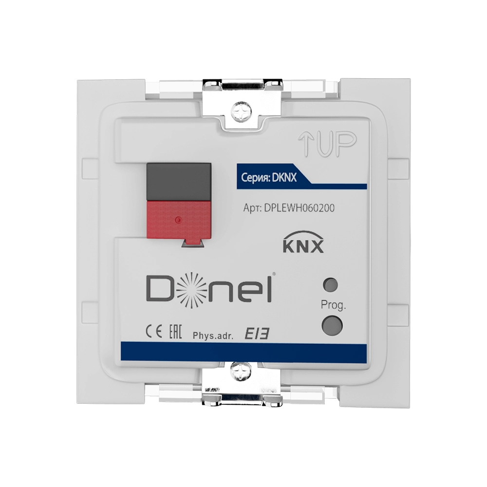 Donel - KNX touch button module DPLEWH060200 3D Model