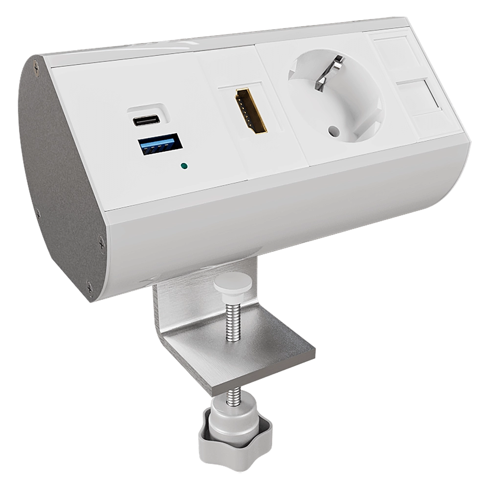 Donel  - Ovaledesign 6-Mod Desktop Socket Block DDSB6O 3D Model