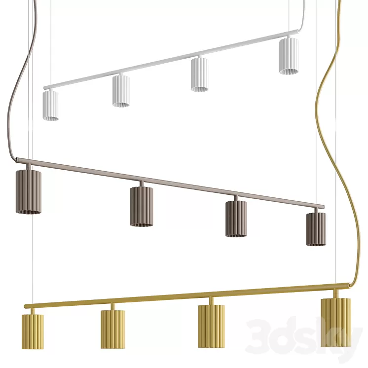 DONNA LINE Pholc | Hanging lamp 3D Model Free