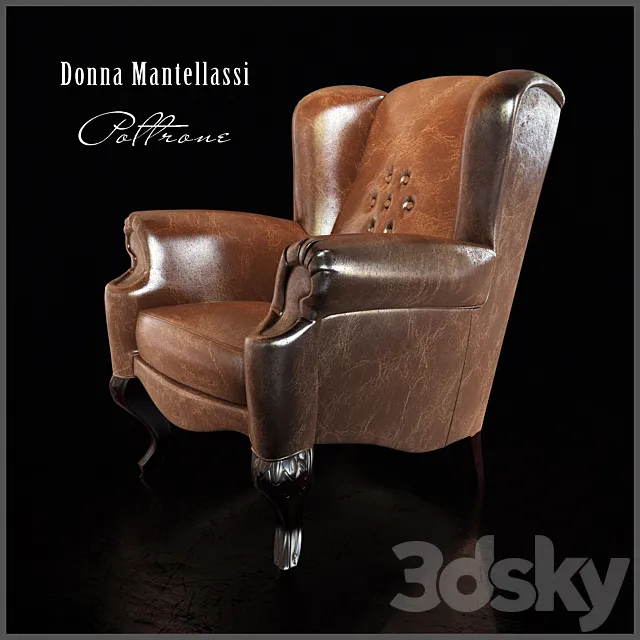 Donna Mantellassi | Poltrone 3D Model