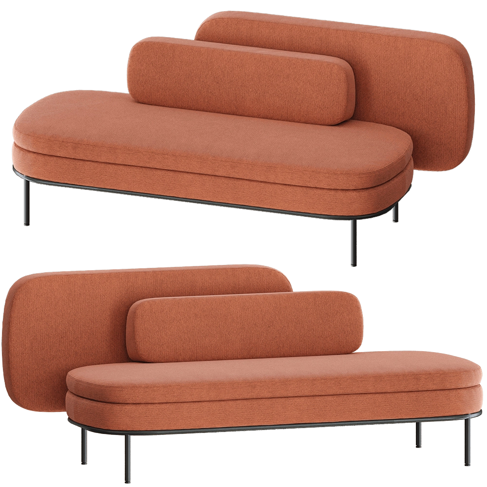 DONNA  - Sofa ALONG 3D Model