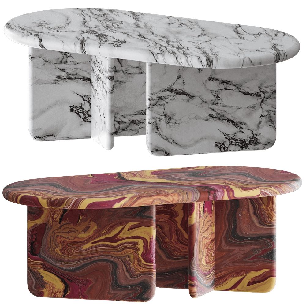 DONNA  - Tables SUMINAGASHI 6 3D Model