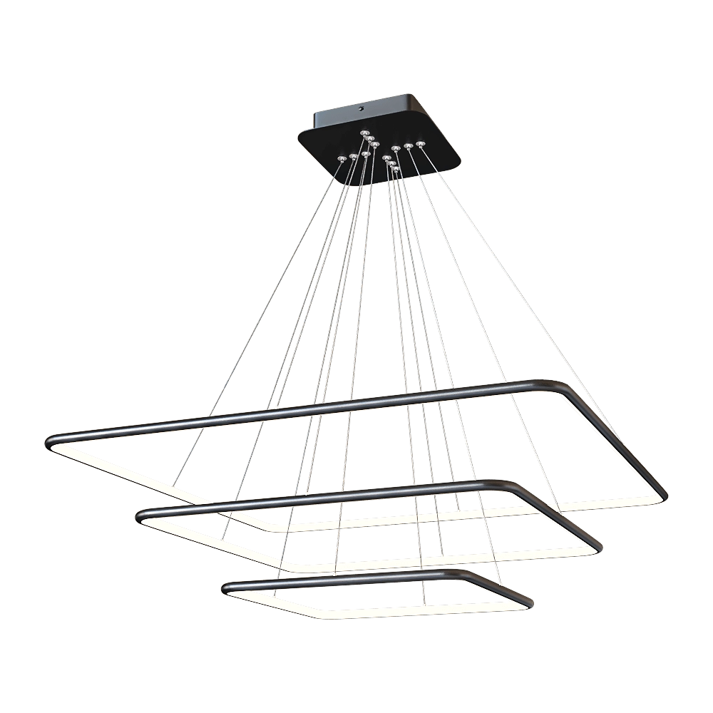 Donolux - Pendant lamp Nimbo S111024/3SQ 3D Model