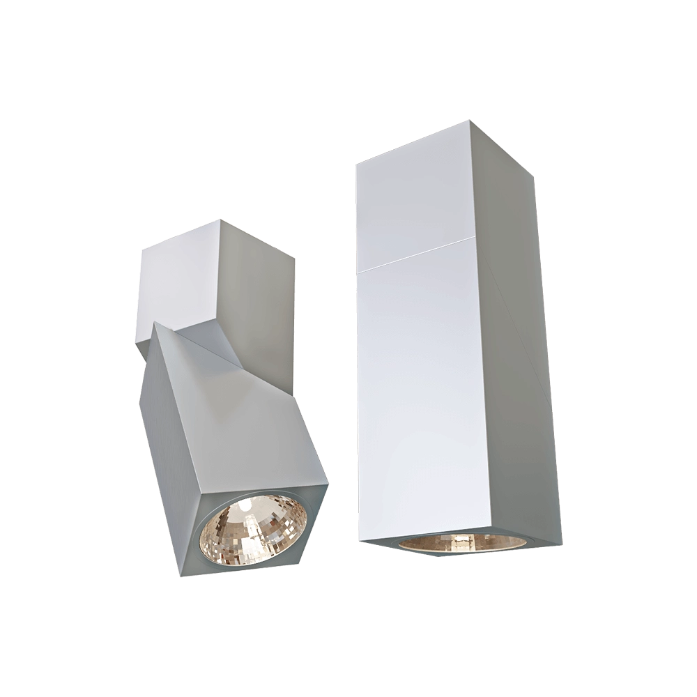 Donolux - Surface Mounted LED downlight DL18397/11WW-Alu 3D Model