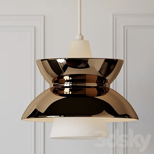 Doo-wop Pendant Light - By Louis Poulsen 3DModel