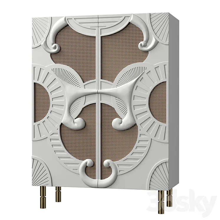 Dooq Traje De Luces cabinet 3D Model Free