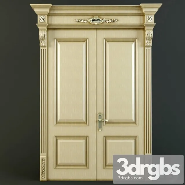 Door 40 3D Model Free